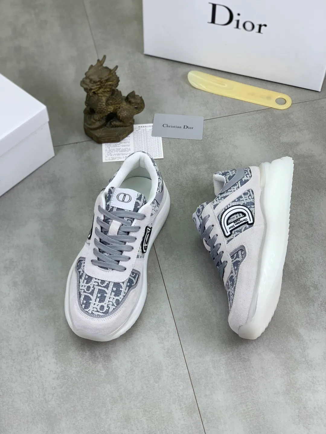 Men's Men's Shoes💰P440💰[New Style]🆘[Dior] 2025 Dior Original Lace-up Low-top Men's Shoes Classic casual shoes 🔥This model is the official classic model, with high quality and made by famous original designers. It is made of high-quality cowhide with original materials➕comfortable and breathable mesh lining➕pigskin insole. The perfect last shape and generous and fashionable design have attracted many consumers and are suitable for drivers to drive🚗. What you want is the highest quality in the market. Color: multi-color. Code number: 38--44 (45 customized)